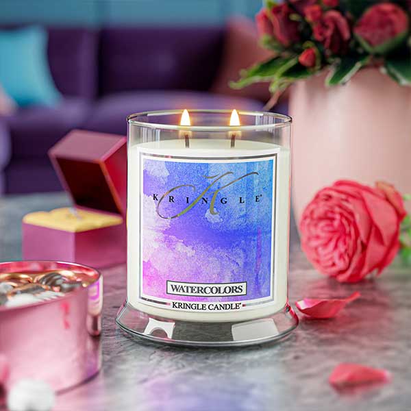 Kringle Candle Watercolors Medium 2-wick