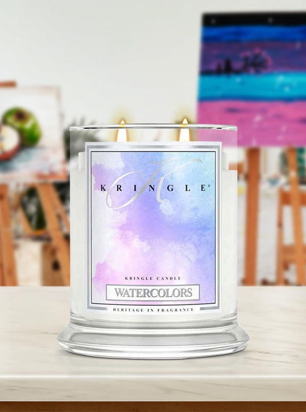 Kringle Candle Watercolors Medium 2-wick