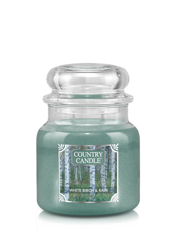 kringle candle White Birch & Rain Medium 2-wick