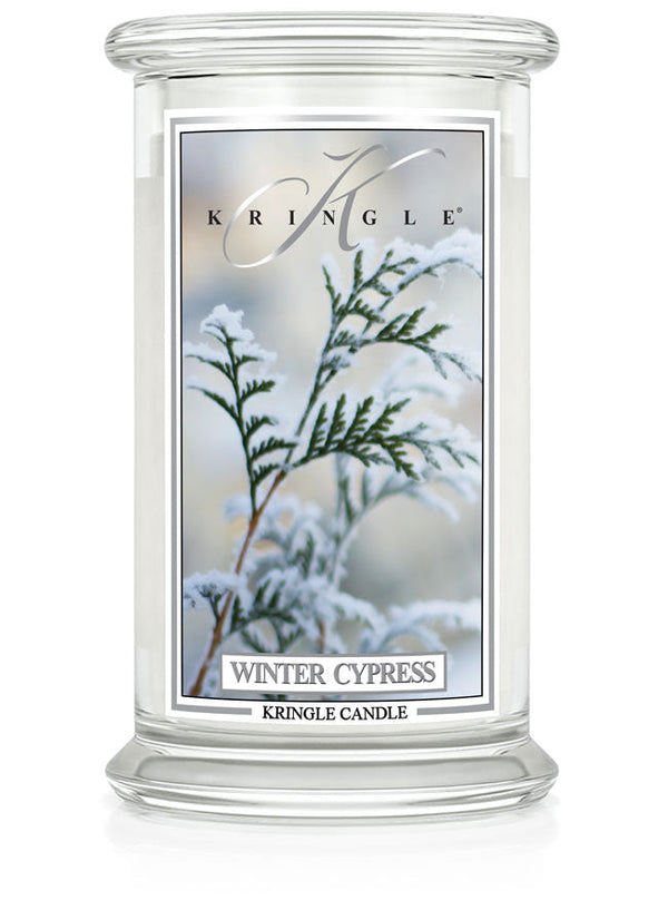 kringle candle Winter Cypress Large 2-wick