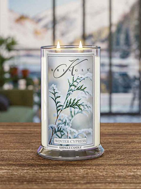 Kringle Candle Winter Cypress Large 2-wick