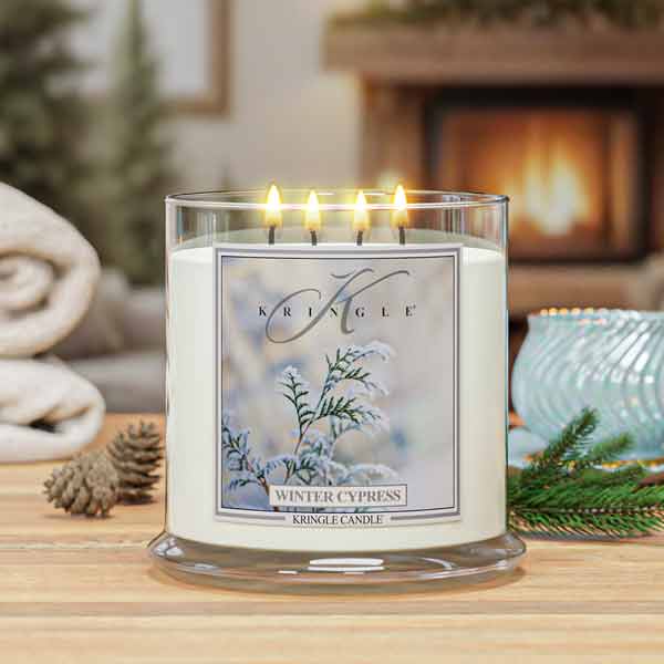 Kringle Candle Winter Cypress XL 4-wick