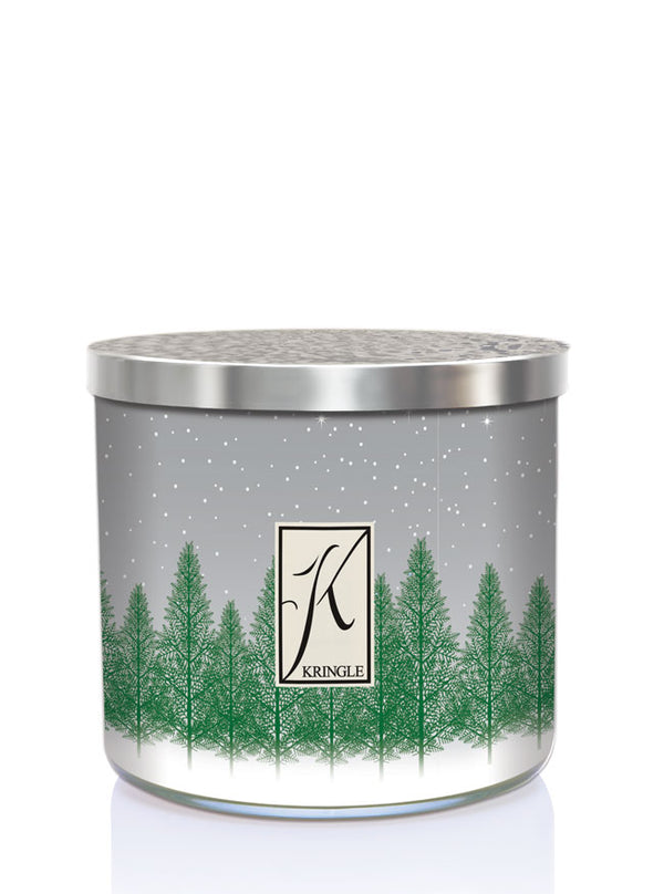 kringle candle Winter Evergreen 3-wick Candle