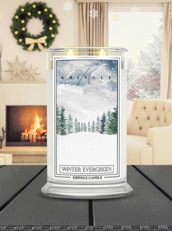 Kringle Candle Winter Evergreen Large 2-wick