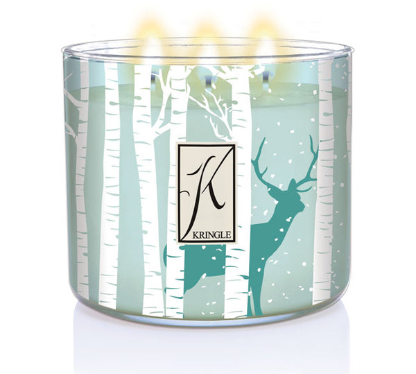 Kringle Candle Winter Woods 3-wick Candle