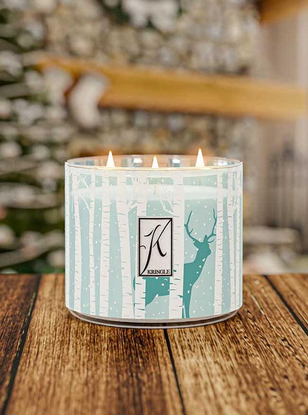 Kringle Candle Winter Woods 3-wick Candle