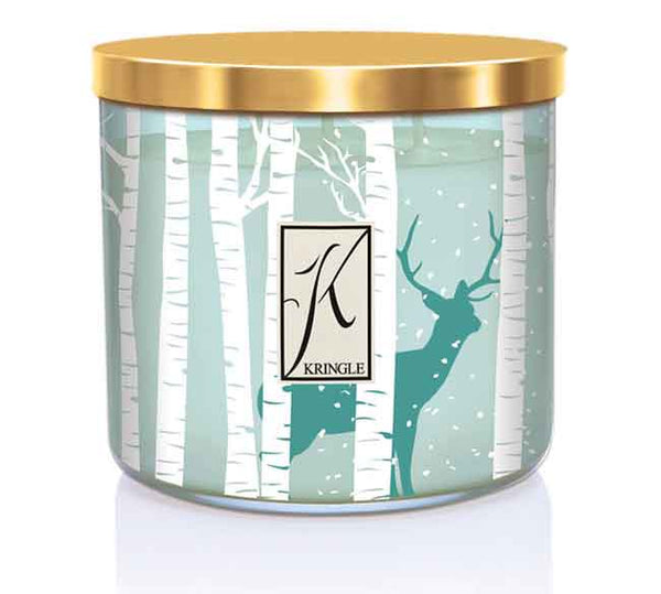kringle candle Winter Woods 3-wick candle