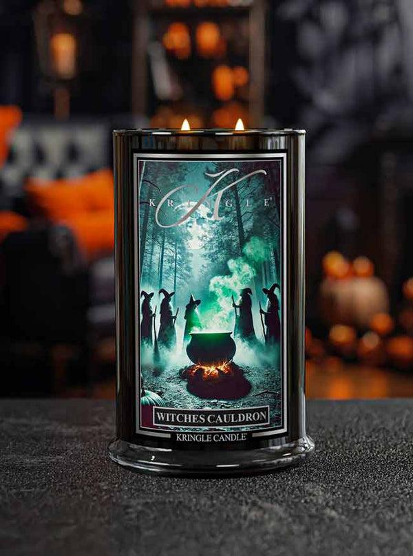 Kringle Candle Witches Cauldron Large 2-wick
