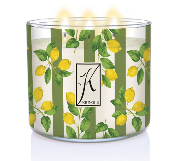 Kringle Candle Yuzu & Sage 3-Wick Candle