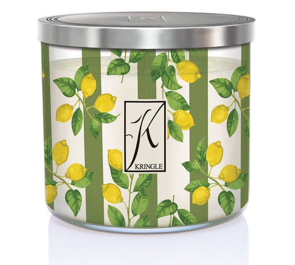kringle candle Yuzu & Sage 3-Wick Candle