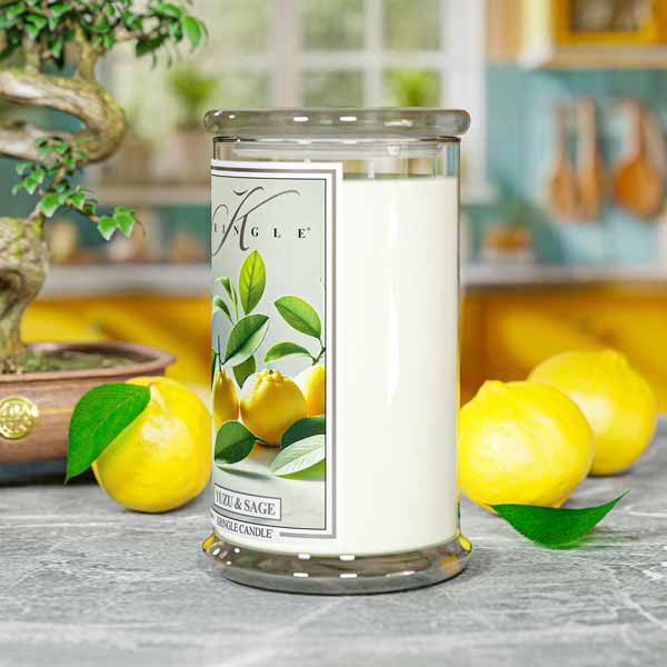Kringle Candle Yuzu & Sage Large 2-Wick