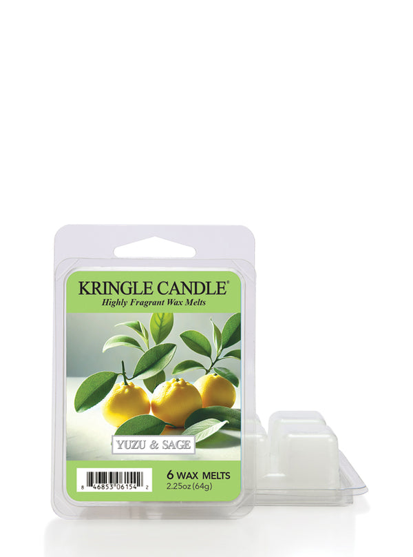 kringle candle Yuzu & Sage Wax Melt
