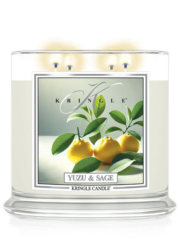 Kringle Candle Yuzu & Sage XL 4-wick