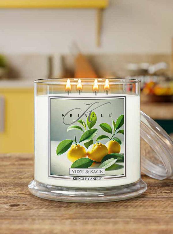 Kringle Candle Yuzu & Sage XL 4-wick