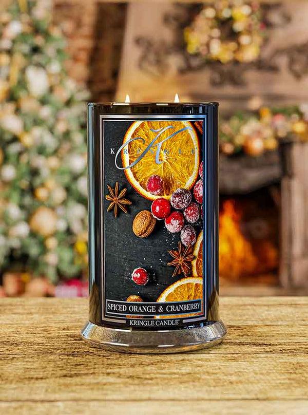 Kringle Candle Spiced Orange & Cranberry Large 2-wick