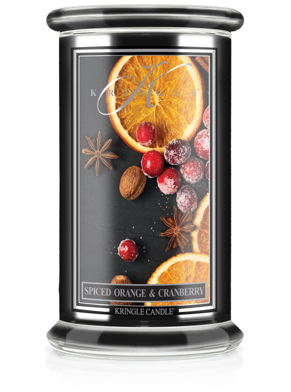 kringle candle Spiced Orange & Cranberry Large 2-wick
