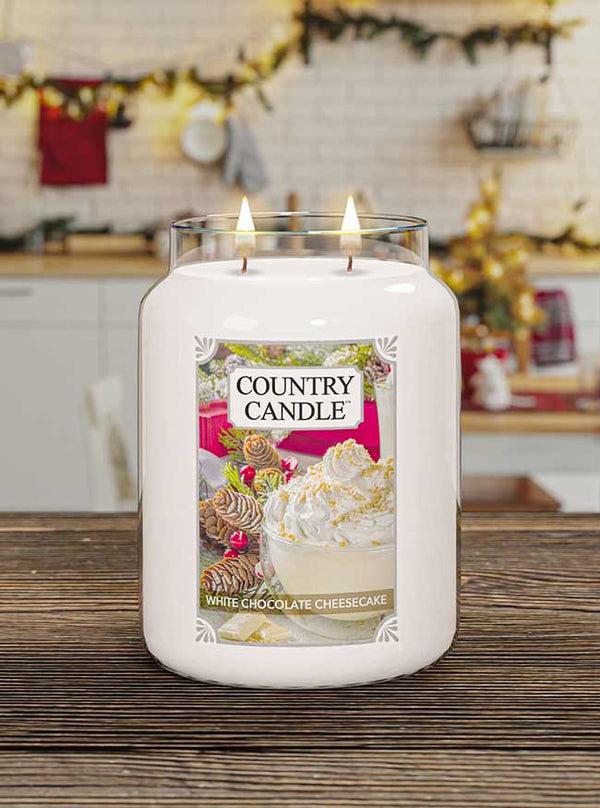Kringle Candle White Chocolate Cheesecake Large 2-wick
