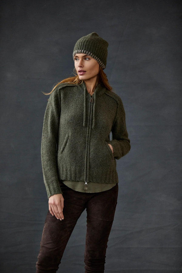 Kristensen Du Nord Cashmere Blend Zip Cardigan