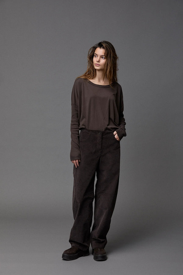 Kristensen Du Nord Corduroy Heavy Barrel Pants
