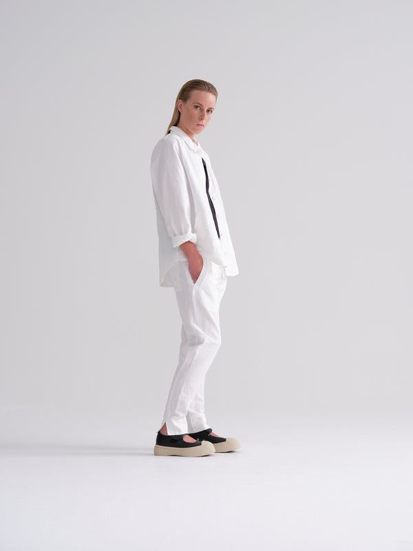 Kristensen Du Nord Cotton Hemp Casual Pants