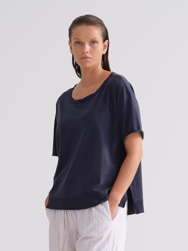 Kristensen Du Nord Cotton Jersey Boxy Tee