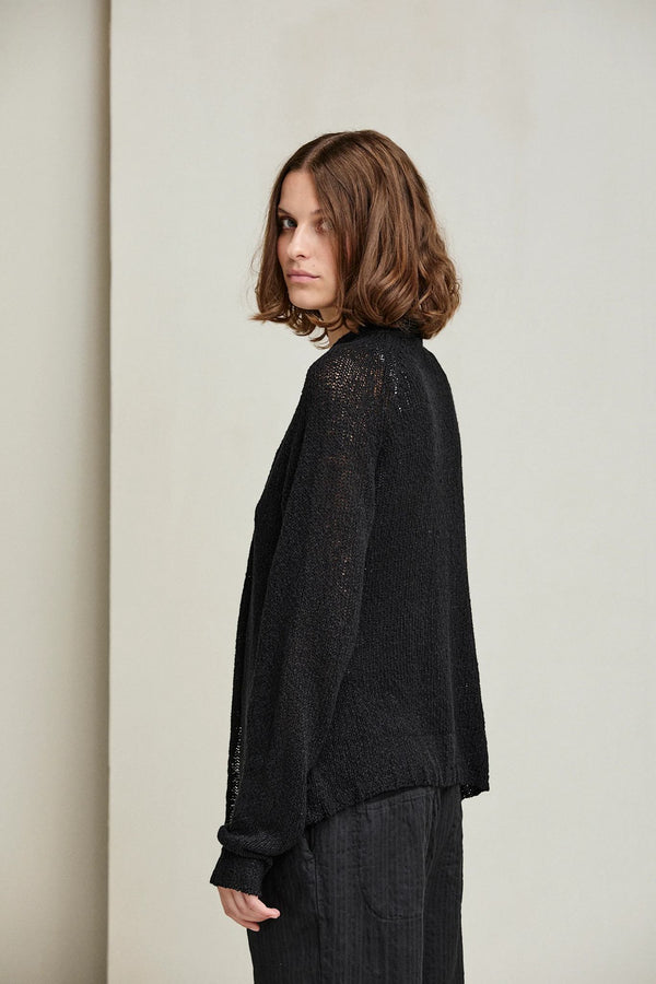 Kristensen Du Nord Cotton Linen Silk Cardigan