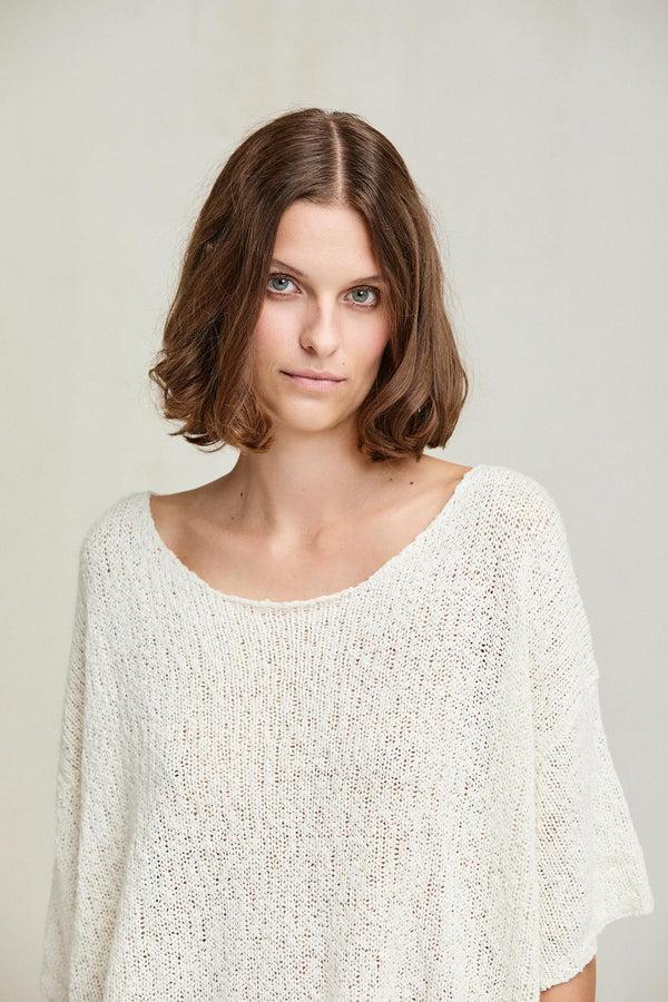 Kristensen Du Nord Cotton Linen Silk Tee