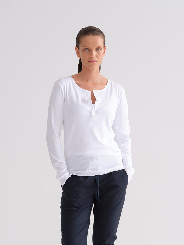 Kristensen Du Nord Cotton Rib Granddad