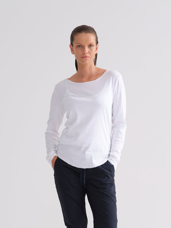 Kristensen Du Nord Cotton Rib L/S T-shirt