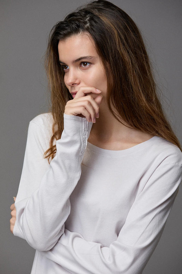 Kristensen Du Nord Cotton Rib L/S Tshirt