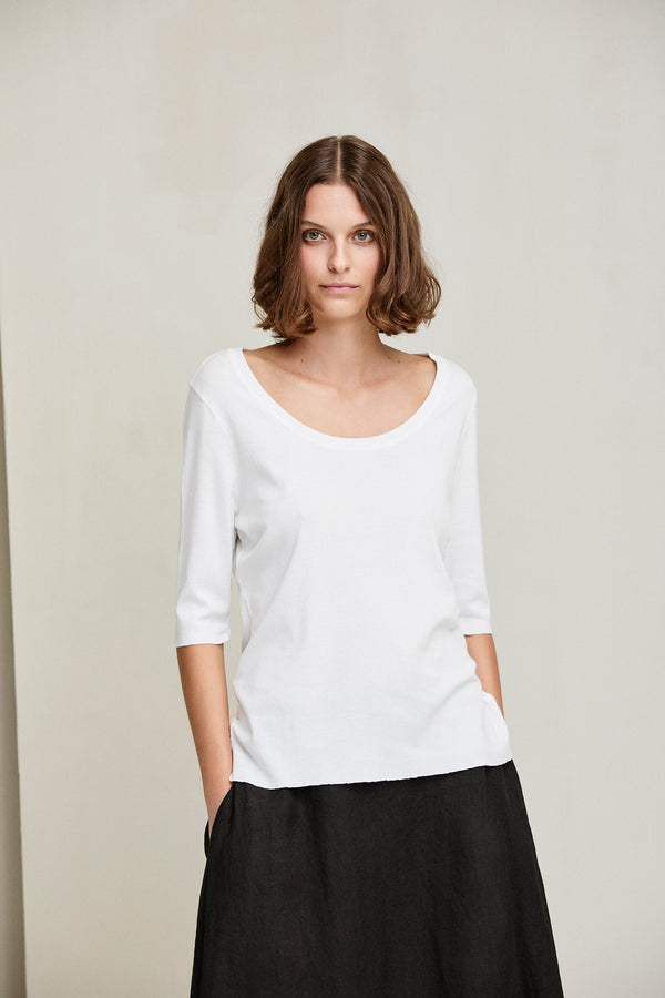 Kristensen Du Nord Cotton Rib T-shirt