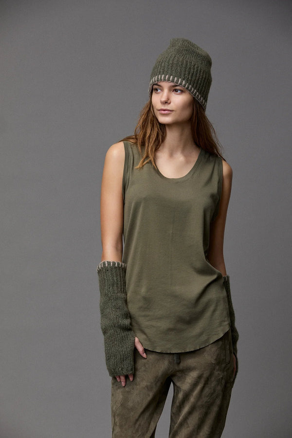 kristensen du nord Cotton Rib Tank Top