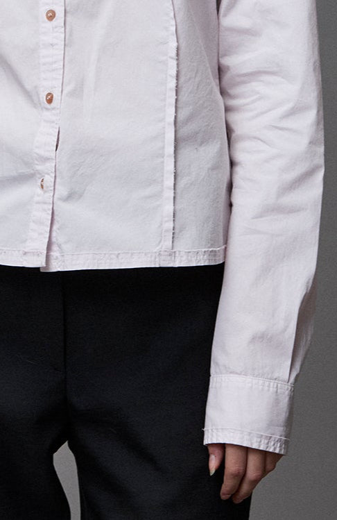 Kristensen Du Nord Cotton Stretch Short Shirt