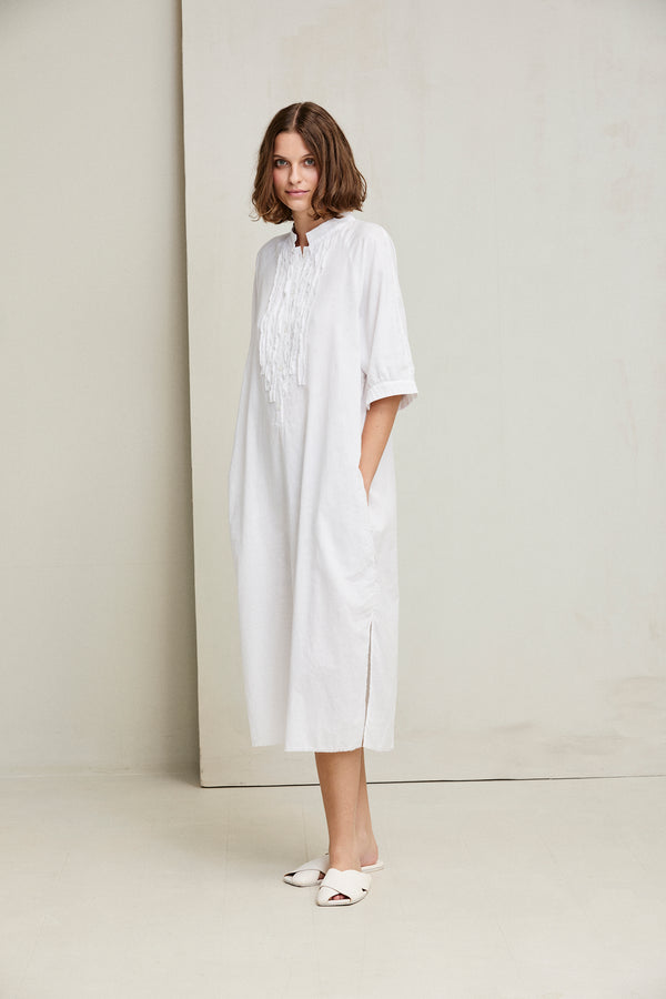 kristensen du nord Cotton Voile Shirt Dress