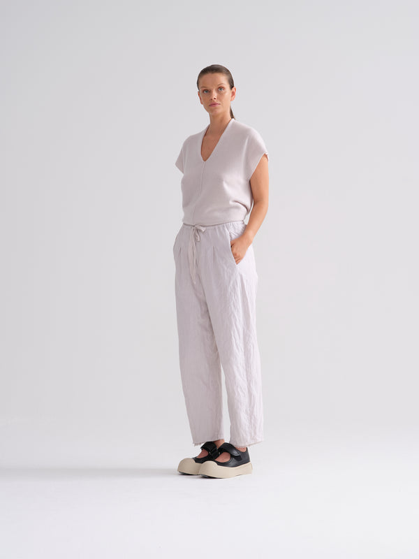 kristensen du nord Crinkled Cotton Pants
