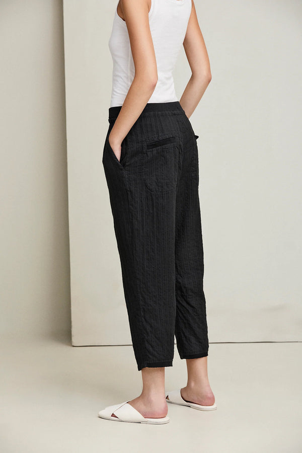 Kristensen Du Nord Crinkled Stripe Pants