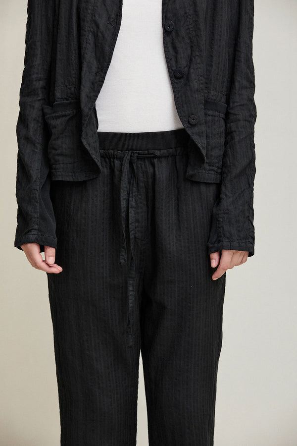 kristensen du nord Crinkled Stripe Pants
