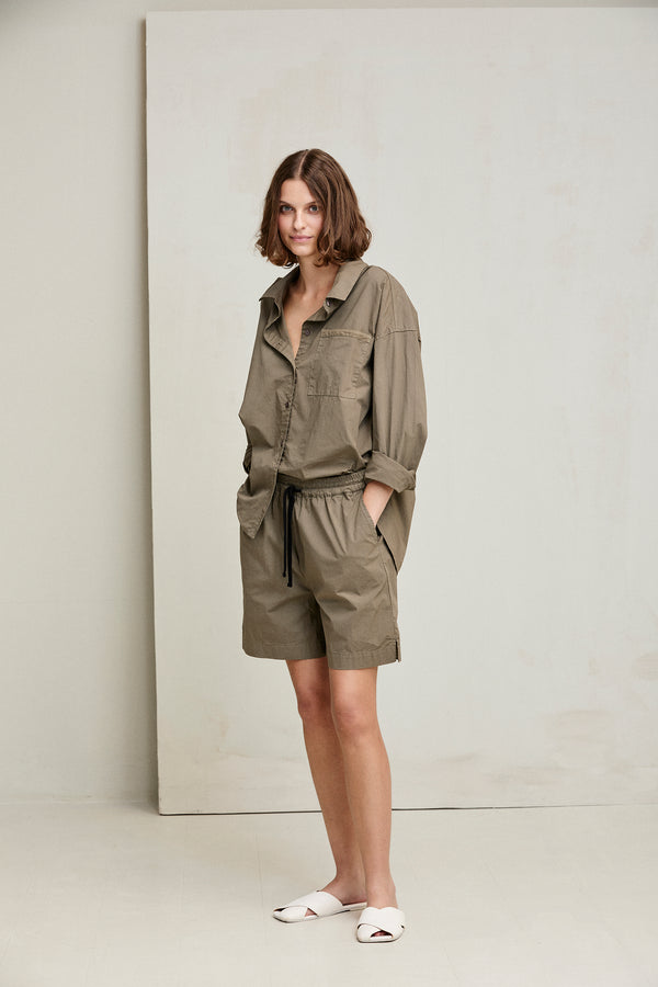 Kristensen Du Nord Crispy Cotton Shorts