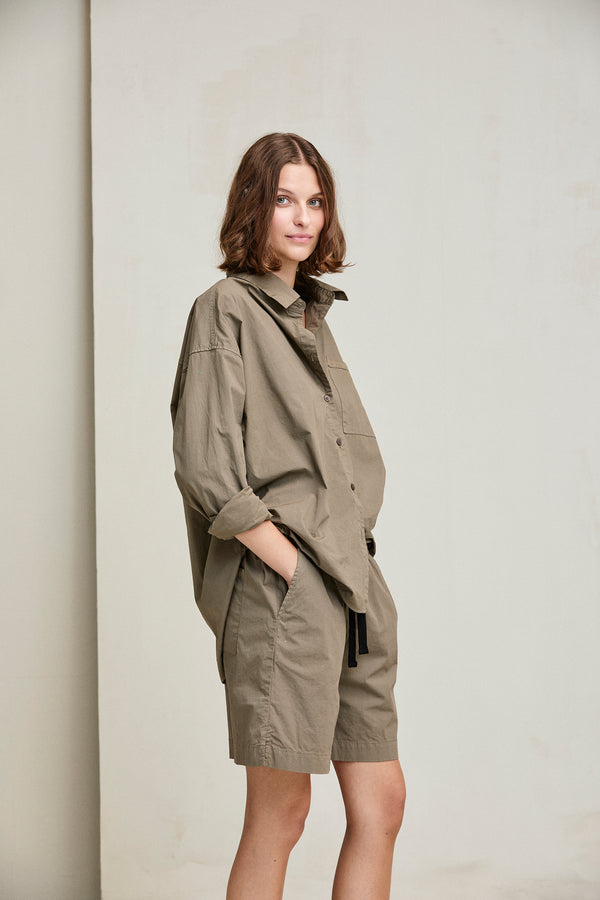 Kristensen Du Nord Crispy Cotton Shorts