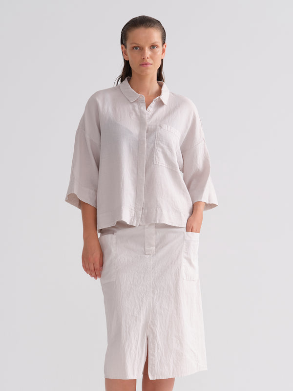 Kristensen Du Nord Crispy Cotton Skirt