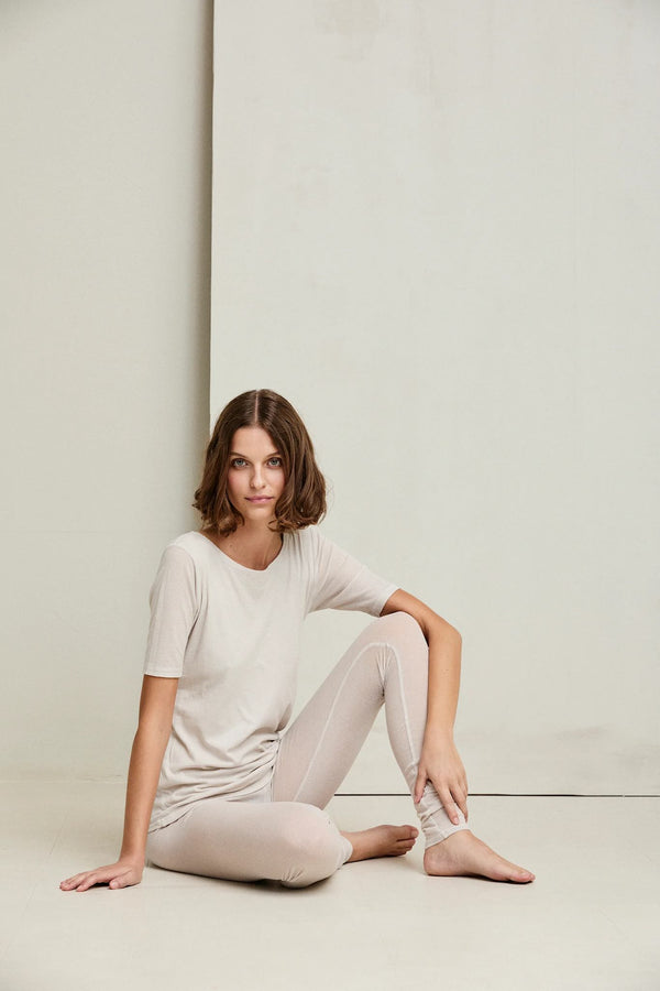 kristensen du nord Doppio Crepe SS Tee