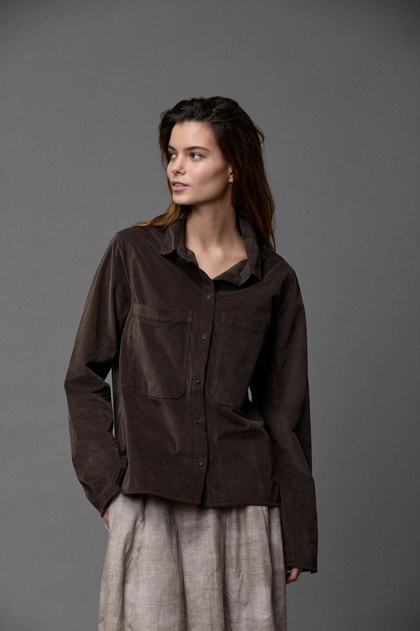 Kristensen Du Nord Light Corduroy Shirt