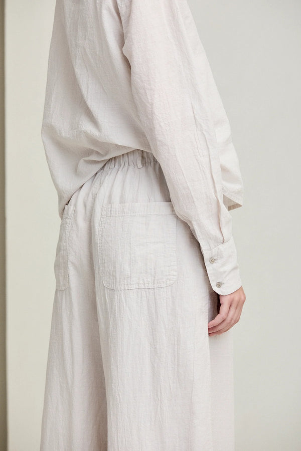 Kristensen Du Nord Light Crinkled Loose Pants
