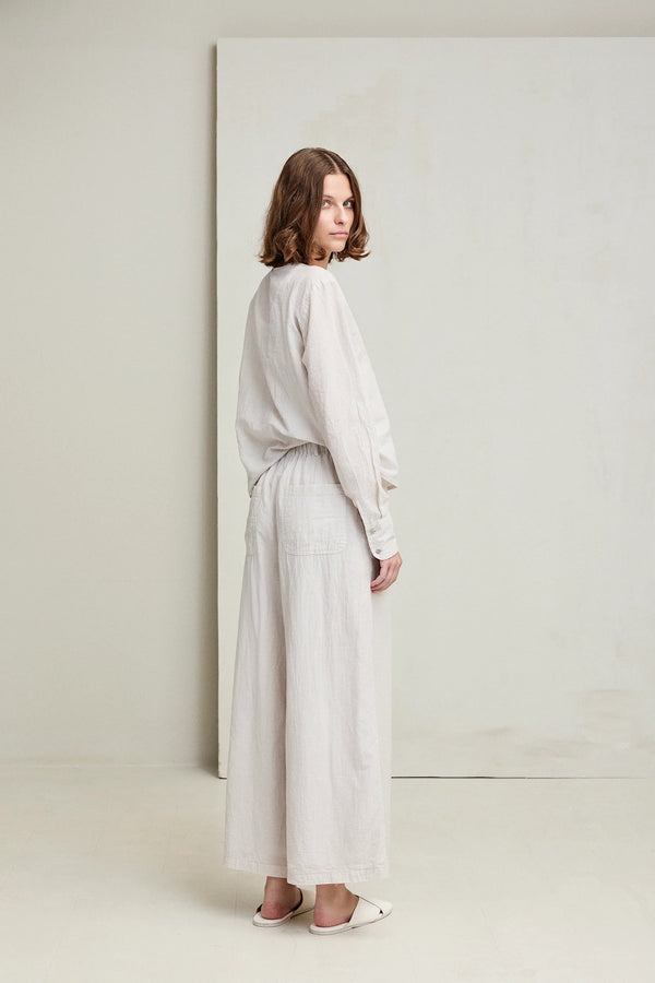 Kristensen Du Nord Light Crinkled Loose Pants