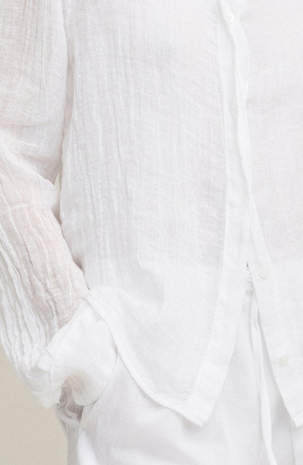 Kristensen Du Nord Linen Gauze Shirt