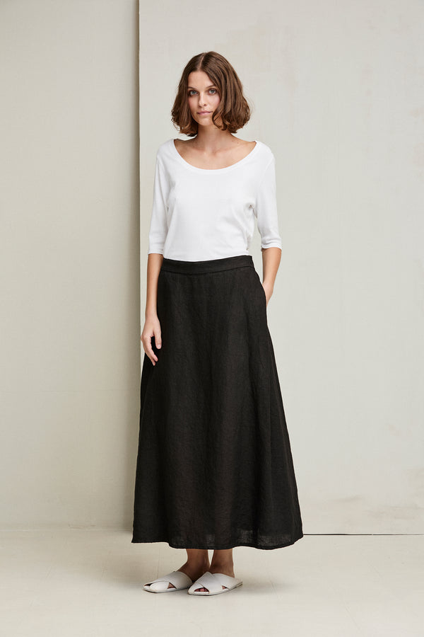 Kristensen Du Nord Linen Skirt