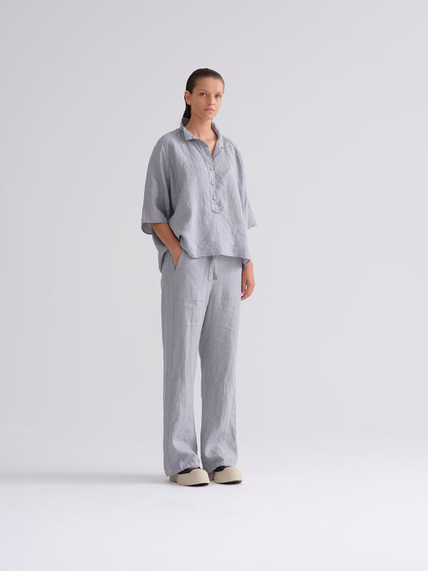 Kristensen Du Nord Linen Wide Pants