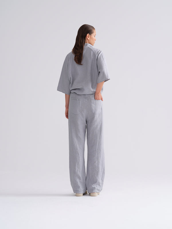 Kristensen Du Nord Linen Wide Pants