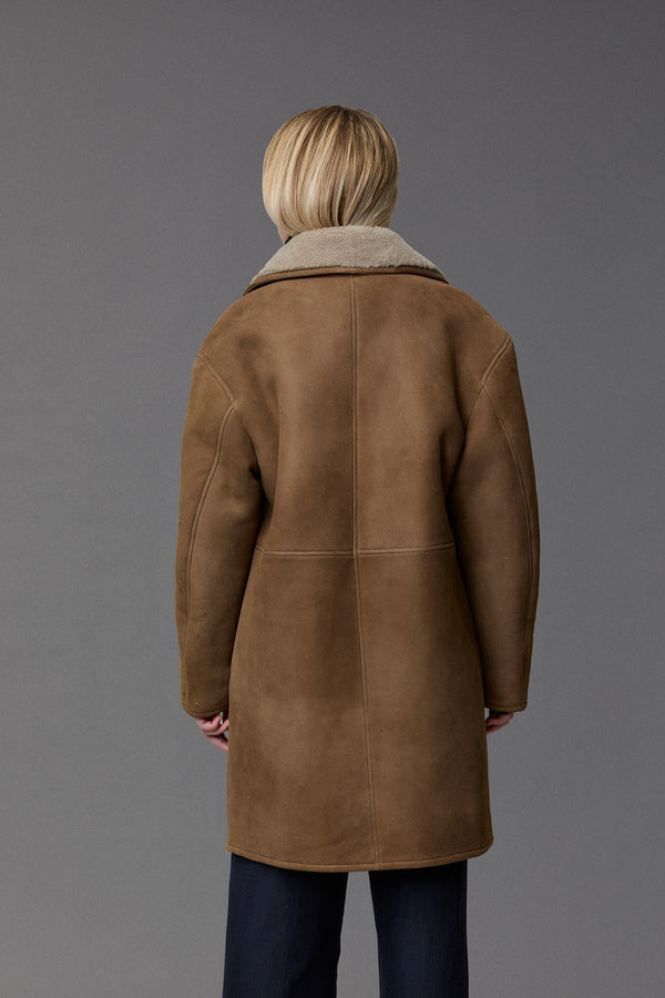Kristensen Du Nord Shearling Coat Long