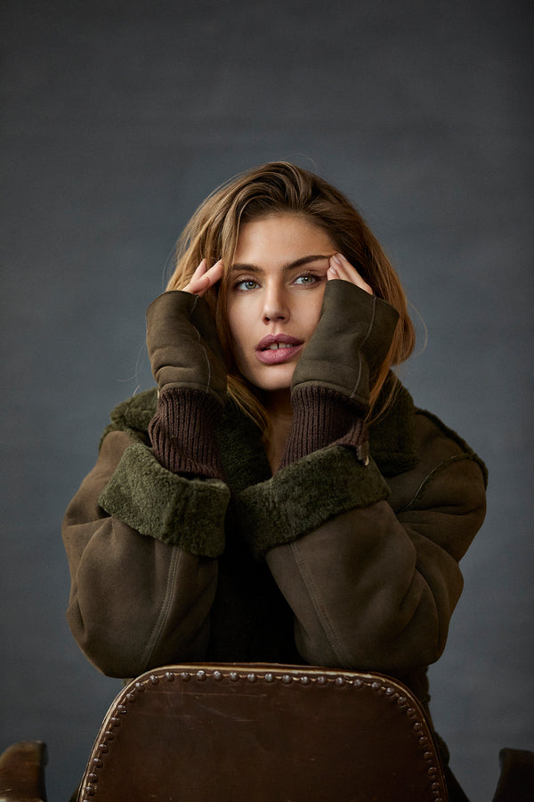 kristensen du nord Shearling Jacket